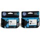 HP no.74 CB335WA / no.75 CB337WA ตลับหมึก Inkjet ชุดสี แท้ ประกันศูนย์